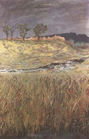 Max Klinger Landscape at the Unstrut (mk09) Spain oil painting art